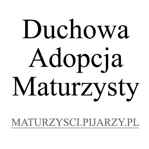 Duchowa Adopcja Maturzysty